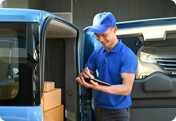 Same-day freight van delivery Chicago